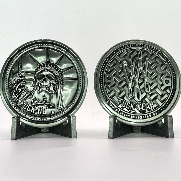 Story 8 - WhiskeyWednesdays® Decision Coin - A Toast to the City