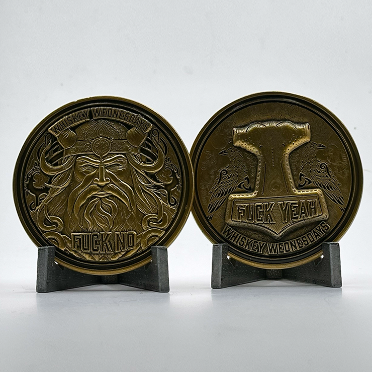WhiskeyWednesdays® All-Father Decision Coin
