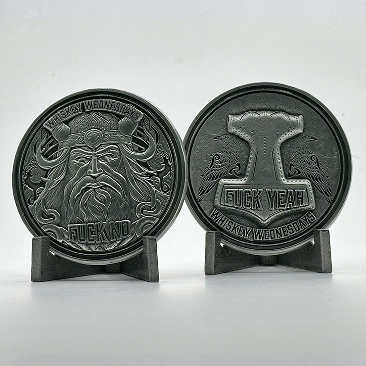 WhiskeyWednesdays® All-Father Decision Coin